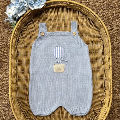 Pagliaccetto neonato con mongolfiera | Estivo | 26111