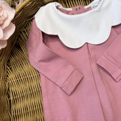 Tutina in cotone con colletto nuvola cipolla | Estivo | PL