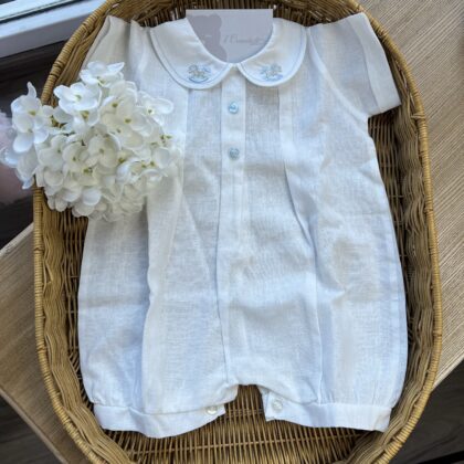 Pagliaccetto lino con cavalluccio | B095 | BM